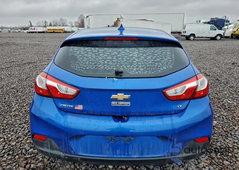 2018 Chevrolet Cruze Lt z USA, uszkodzony, nr VIN 3G1BE6SM8JS547548